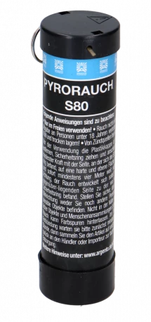 Pyrorauch S80 mit Schlagzündung - schwarz
