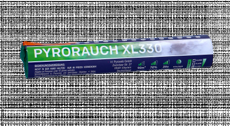 Pyrorauch Xl330 Doppelrauch Grün/Weiss