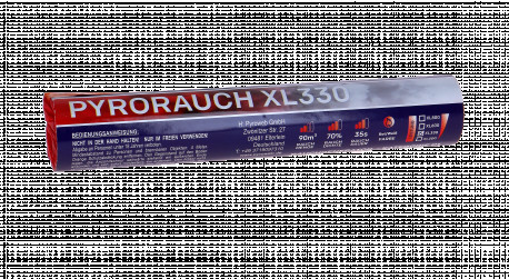 Pyrorauch Xl330 Doppelrauch Rot/Weiss