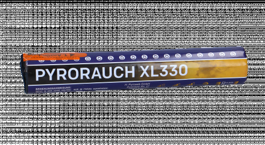Pyrorauch Xl330  Doppelrauch Schwarz/Gelb