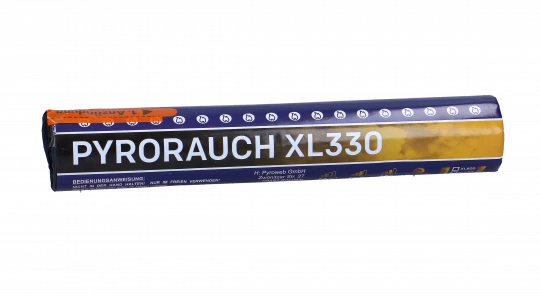 Pyrorauch Xl330  Doppelrauch Schwarz/Gelb