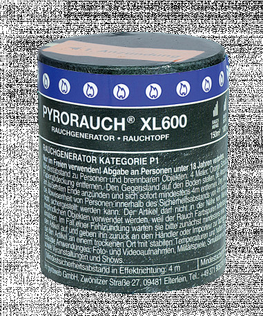 Pyrorauch XL600 schwarz