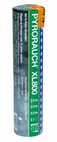 Pyrorauch XL800 Grün - Rauchpatrone / Jumbo Rauch