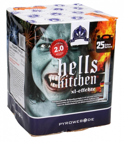 Hells Kitchen V2.0 - 25 Schuss Premium-Batterie