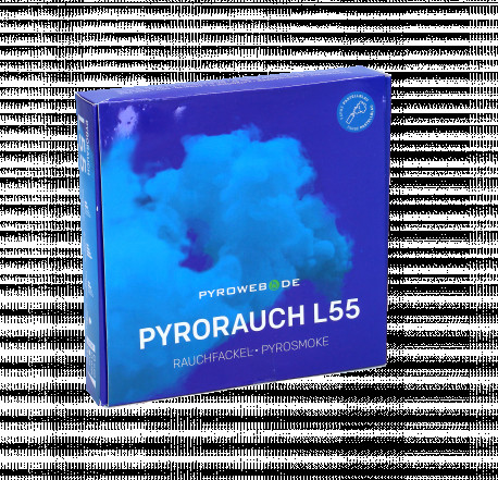 Pyroweb Rauchfackel - Pyrorauch L55, Pastellblau