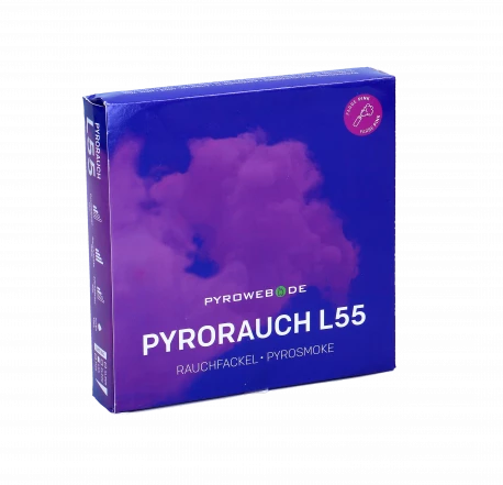 Pyroweb Rauchfackel - Pyrorauch L55, Pink