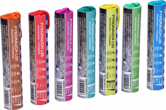 Pyroweb Rauchfackel - Pyrorauch L55, Pink