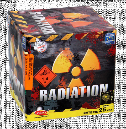 Radiation, 25-Schuss-Batterie