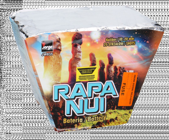 Rapa Nui, 25-Schuss-Batterie