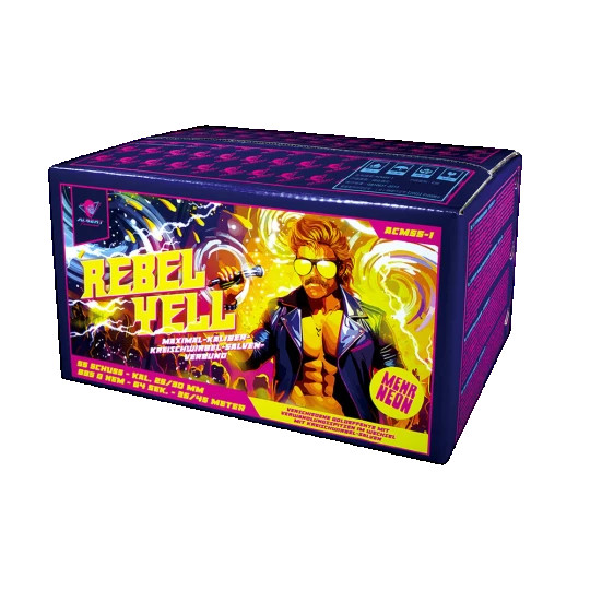 Rebel Yell, 55-Schuss-Verbundfeuerwerk