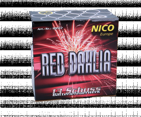 Red Dahlia, 13-Schuss-Batterie
