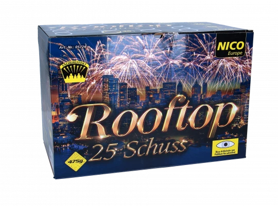 Rooftop, 25-Schuss-Batterie