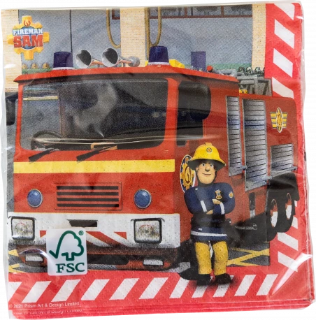 Servietten Fireman Sam, 16er