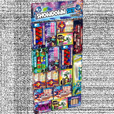 Showdown Set, 312-teiliges Kindersortiment