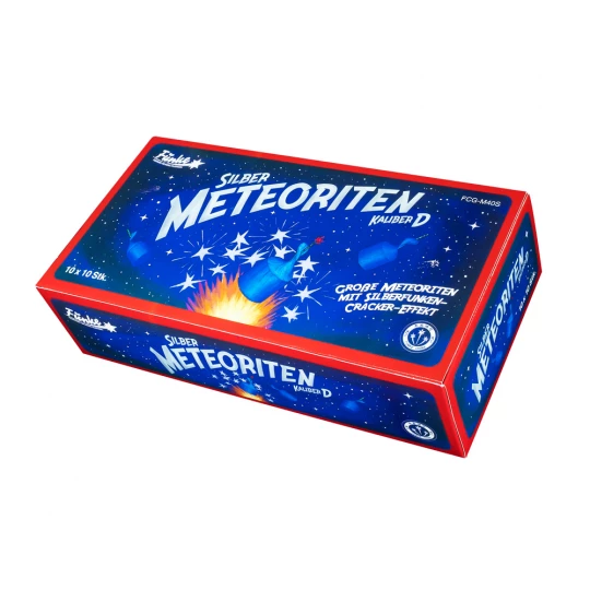 Silber Meteoriten Kaliber D - Titanium Crackling Cat. F2