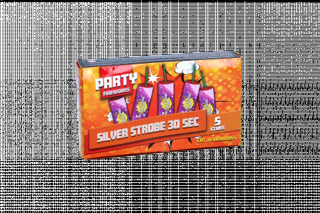 Silver Strobe 30 SEC, 5er Pack