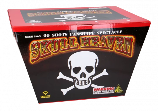 Skull Heaven, 60-Schuss-Fächerbatterie