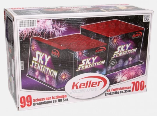 Sky Sensation, 99-Schuss-Verbundfeuerwerk