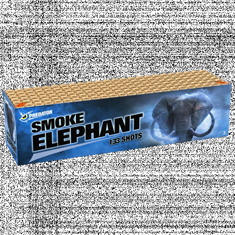 Smoke Elephant, 133-Schuss-Verbundfeuerwerk