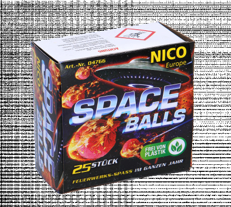 Space Balls, Knatterbälle, 25er Schachtel
