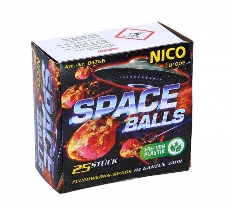 Space Balls, Knatterbälle, 25er Schachtel