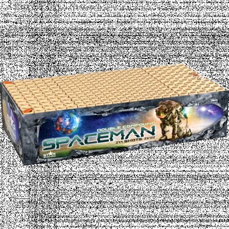 Spaceman, 244-Schuss-Komplettfeuerwerk