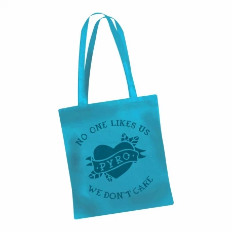 Stoffbeutel Surf Blue: No one likes us we don't care