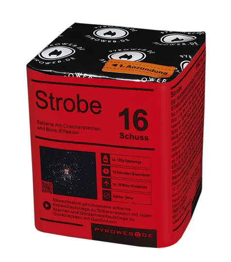 Strobe, 16-Schuss-Batterie