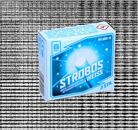 Strobos Weiss, 3er Pack