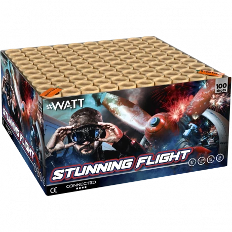 Stunning Flight, 100-Schuss-Verbundfeuerwerk
