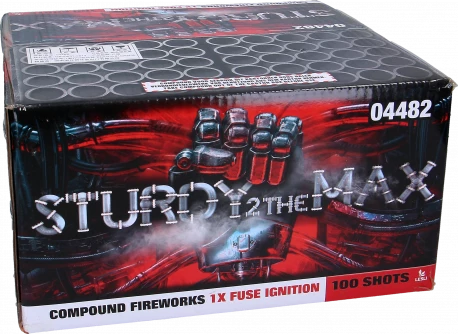 Sturdy 2 The Max, 100-Schuss-Verbundfeuerwerk