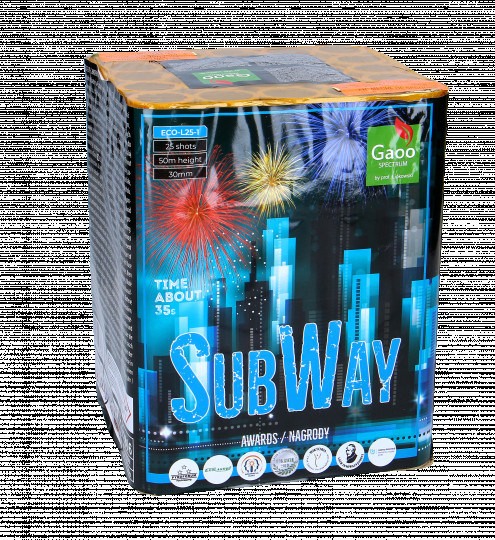 Subway, 25 Schuss Batterie