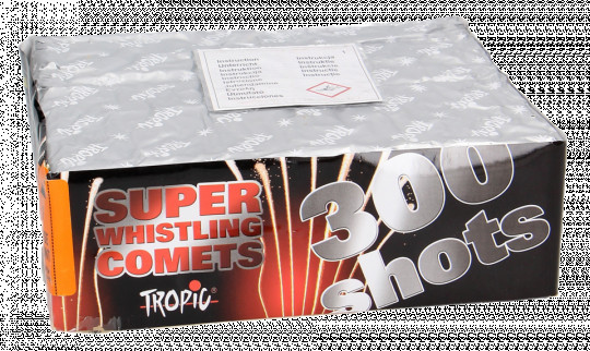 Super Whistling Comets, 300-Schuss-Batterie