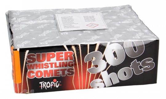 Super Whistling Comets, 300-Schuss-Batterie