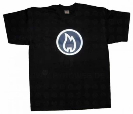 T-Shirt mit PYROWEB.DE-Flame