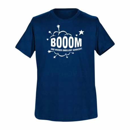 T-Shirt Navy: Booom und wieder unbeliebt gemacht!