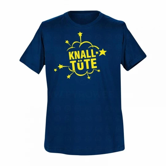 T-Shirt Navy: Knalltüte