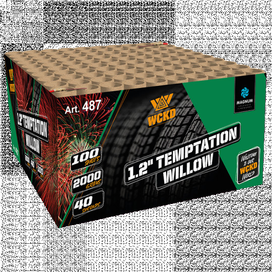 Temptation Willow, 100 Schuss Batterie