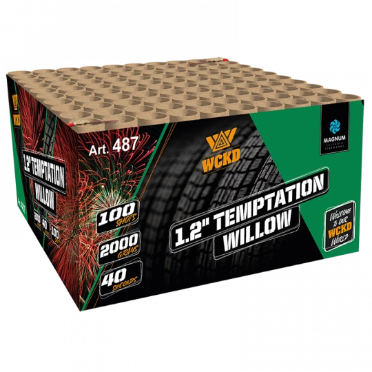 Temptation Willow, 100 Schuss Batterie