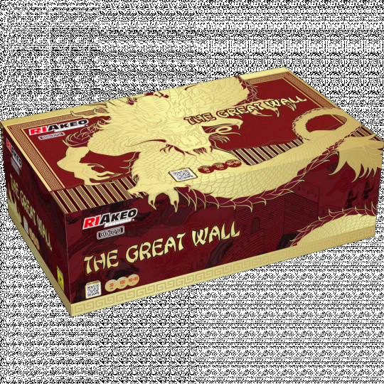 The Great Wall, 180-Schuss-Komplettfeuerwerk