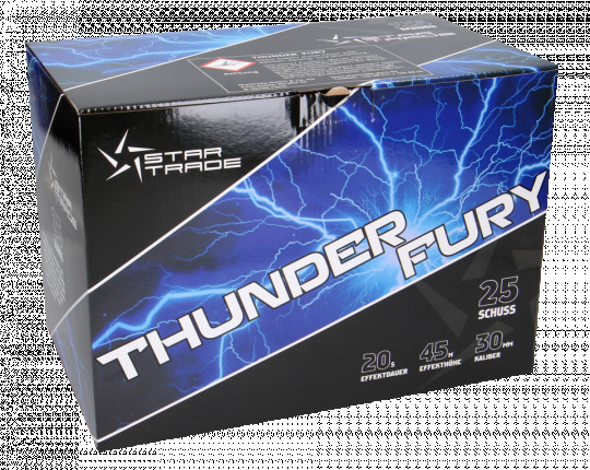 Thunder Fury, 25 Schuss Fächerbatterie