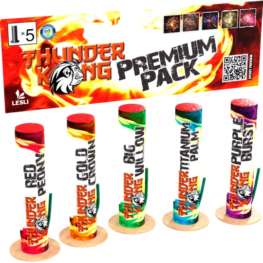 Thunder Kong Premium Pack, 5er