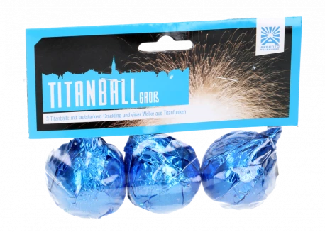 Titanball Groß, 3er