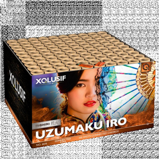 Uzumaku Iro, 100-Schuss-Verbundfeuerwerk