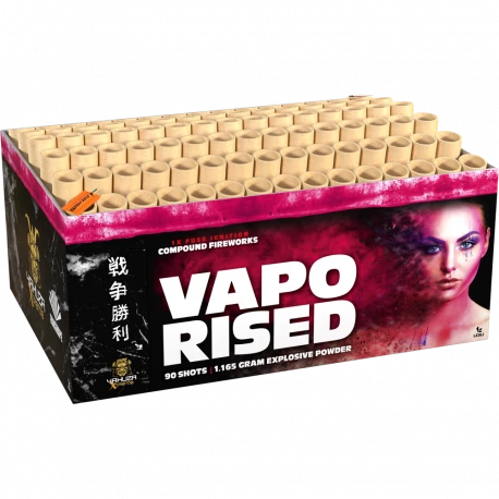 Vaporised, 90-Schuss-Verbundfeuerwerk