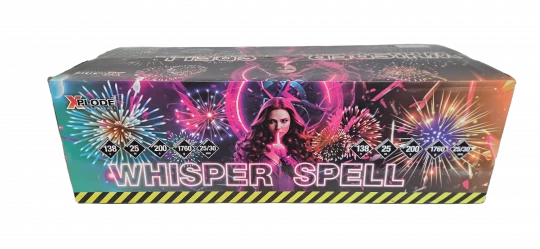 Whisper Spell, 138-Schuss-Verbundfeuerwerk