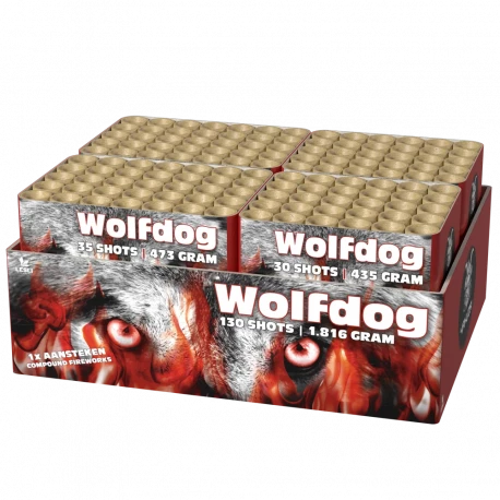 Wolfdog, 130-Schuss-Verbundfeuerwerk